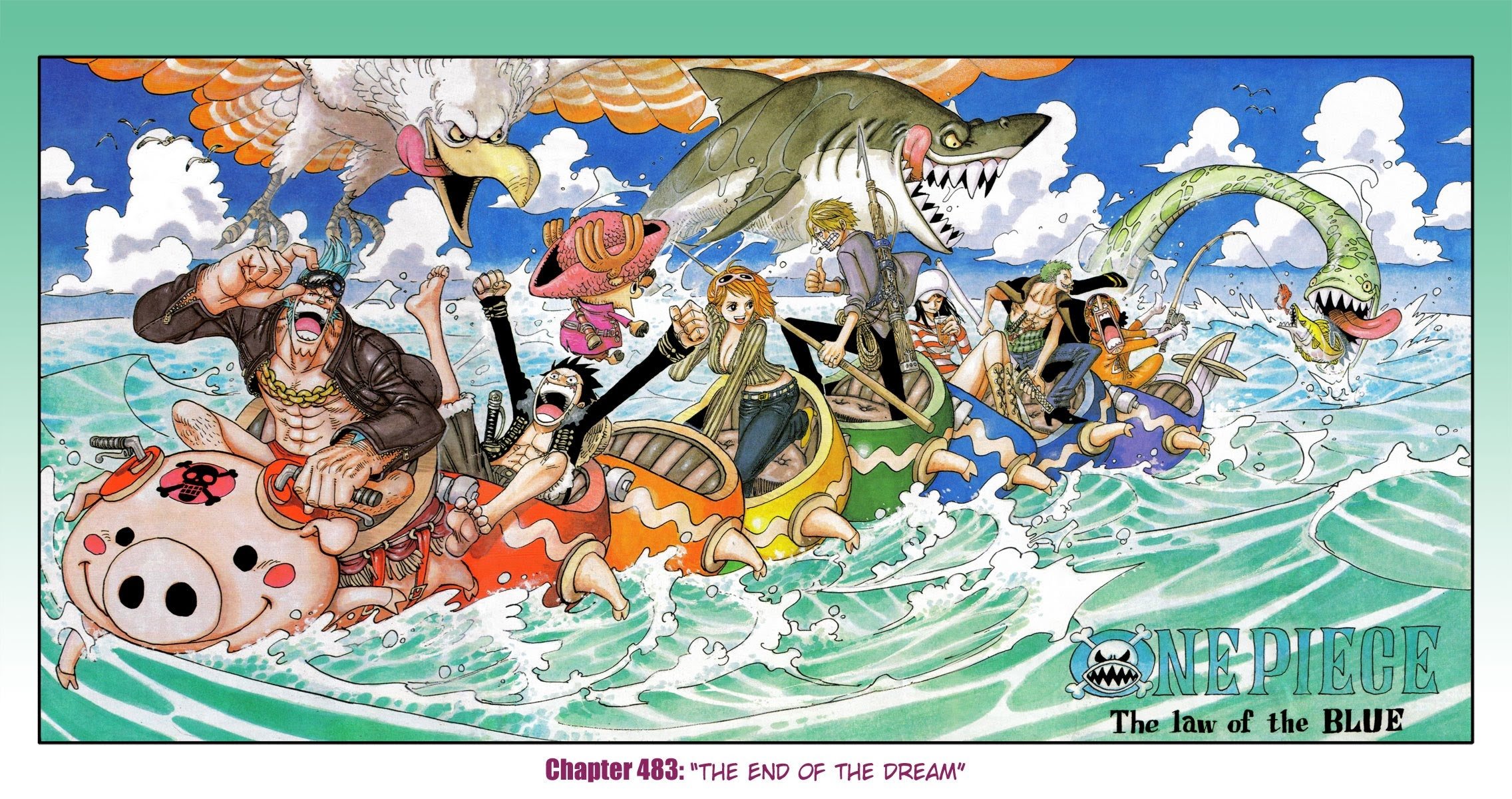 One Piece, Chapter 483 image 01